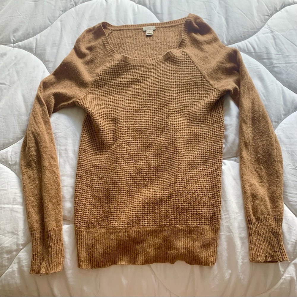 💫3/$20 J.Crew Knit Tan Sweater